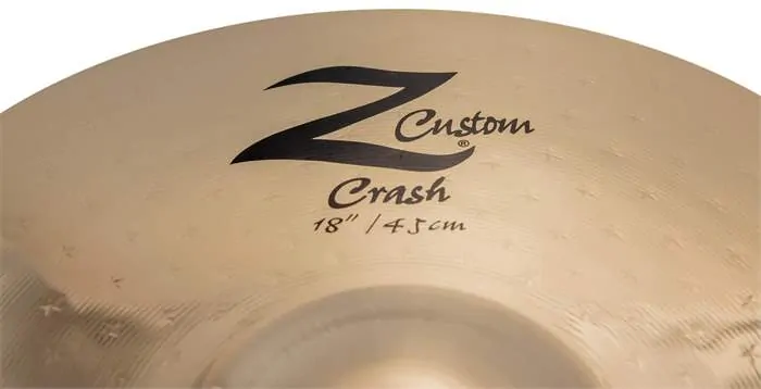 ZILDJIAN 18" Z Custom Crash