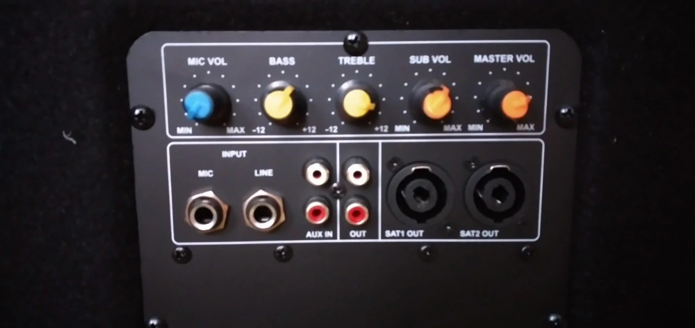 Ibiza SUB18A+CUBE1812 + stojany