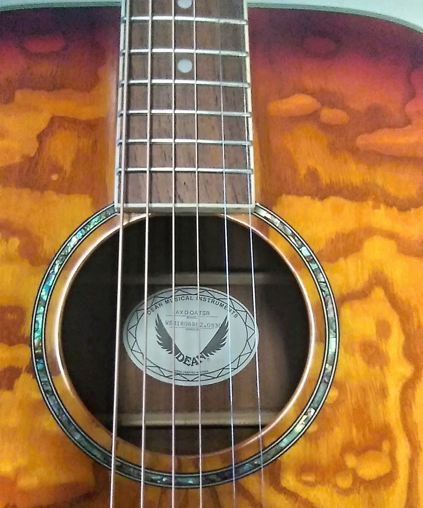 Dean Guitars AXDQA – TSB + obal