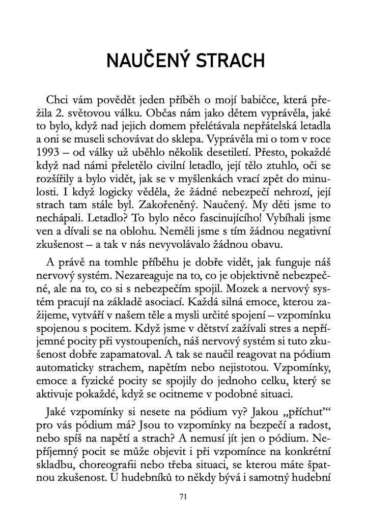 Cyril Kubiš: Když pódium chutná po strachu