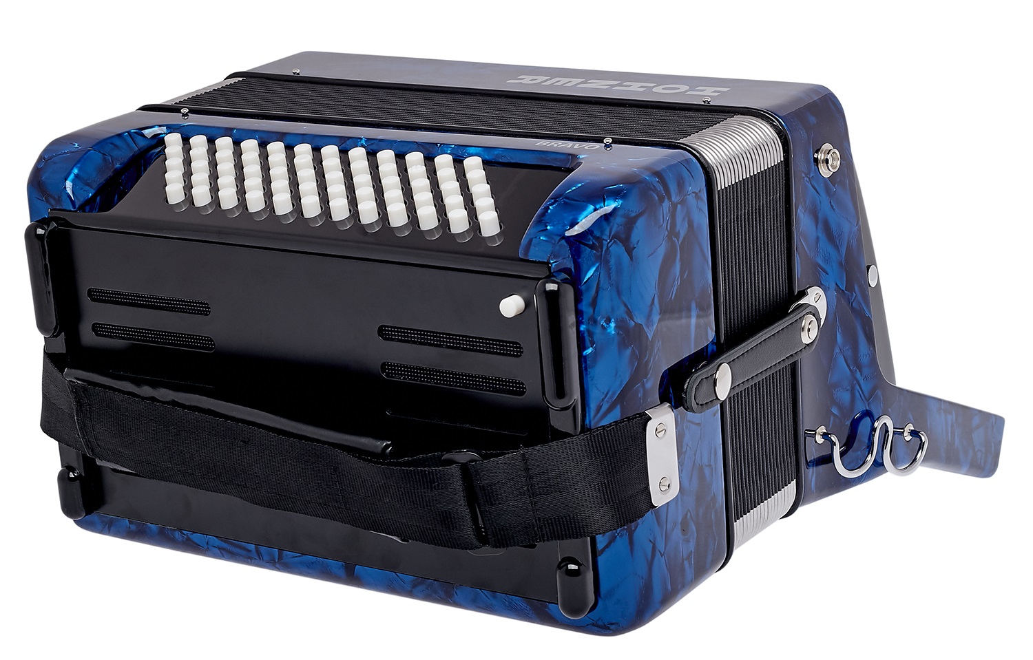 HOHNER Bravo II 60 dark blue Silent Key