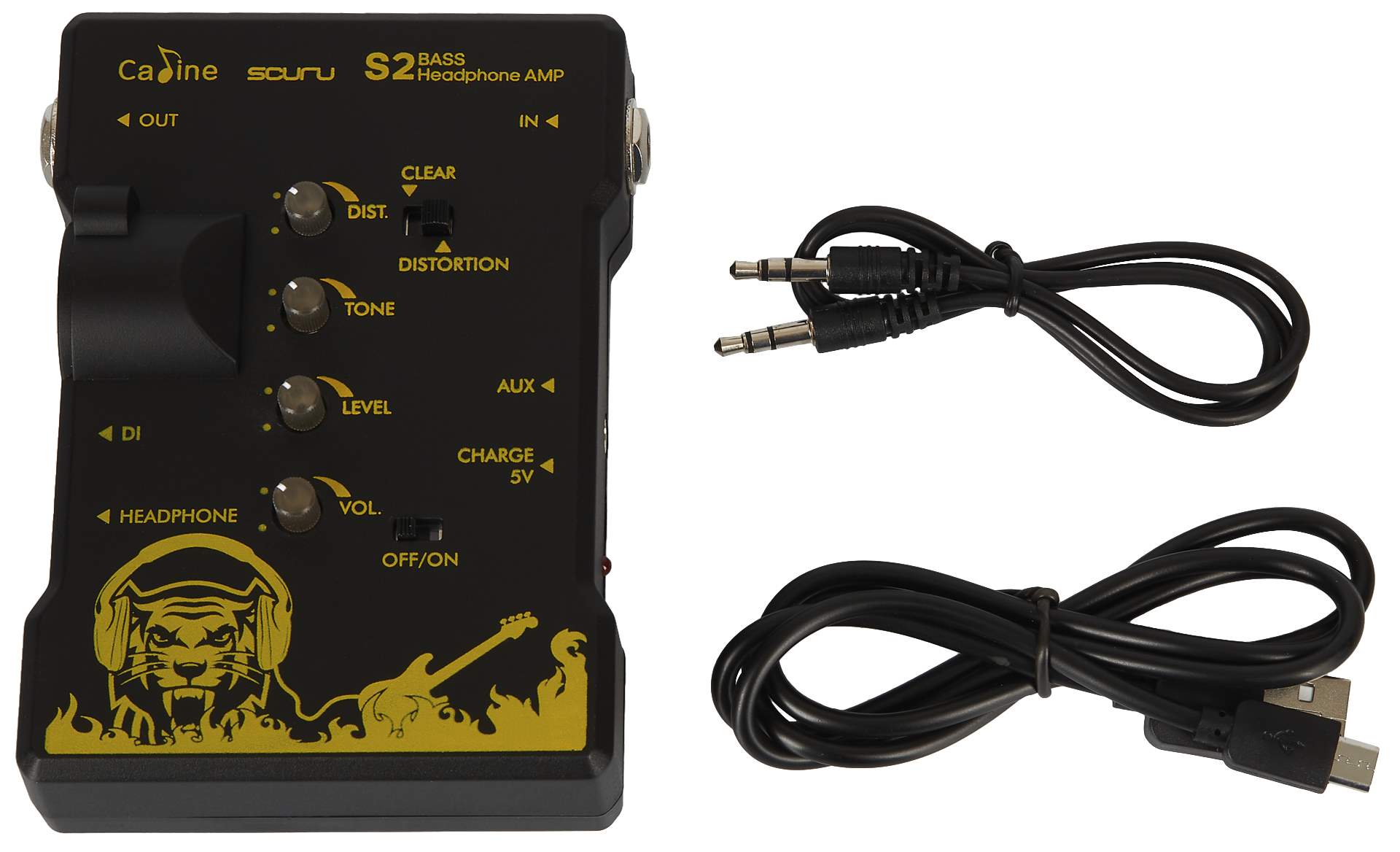 CALINE S2B Scuru Bass Headphone Amp