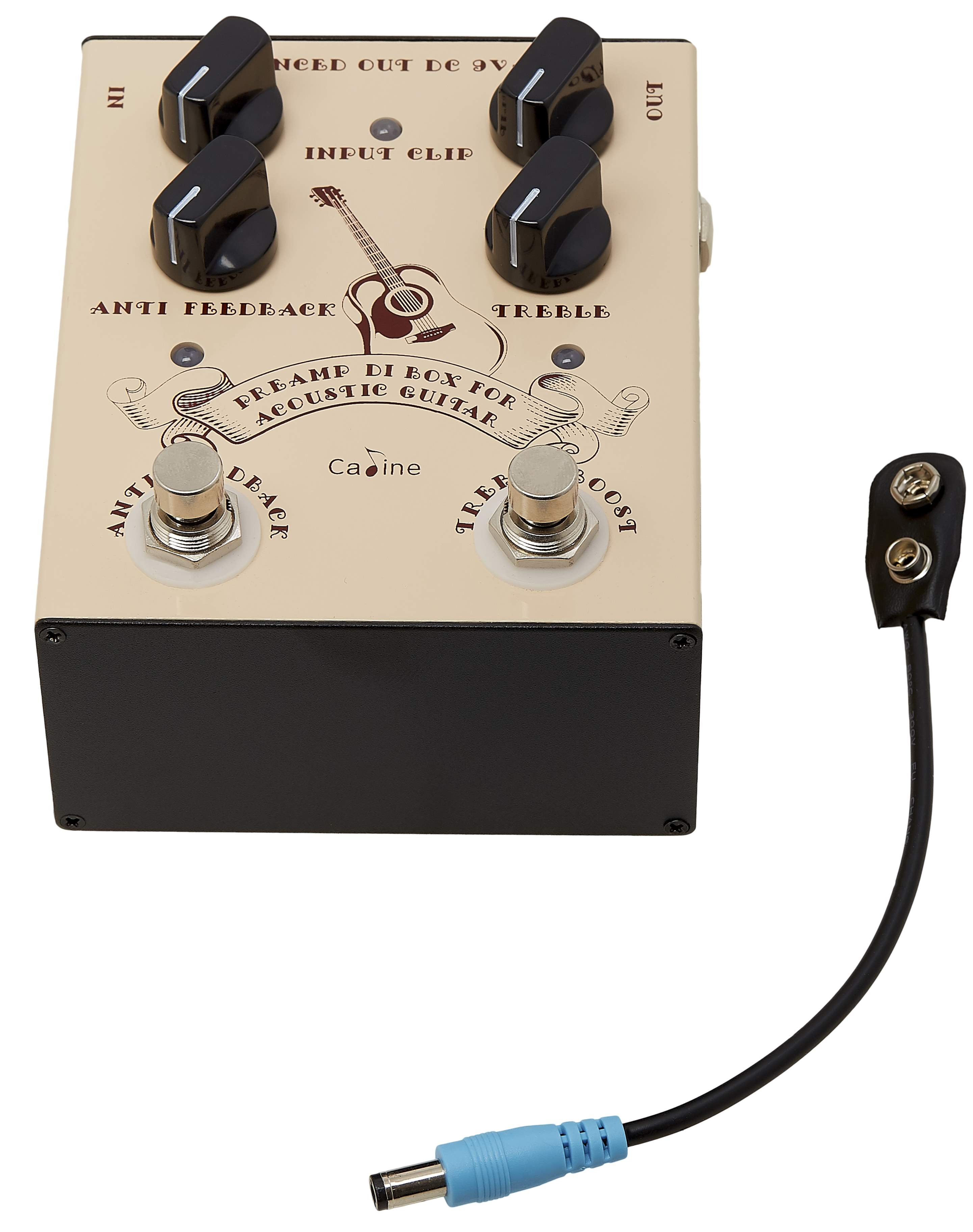 CALINE CP-40 "Preamp and DI Box for Acoustic Guitars"