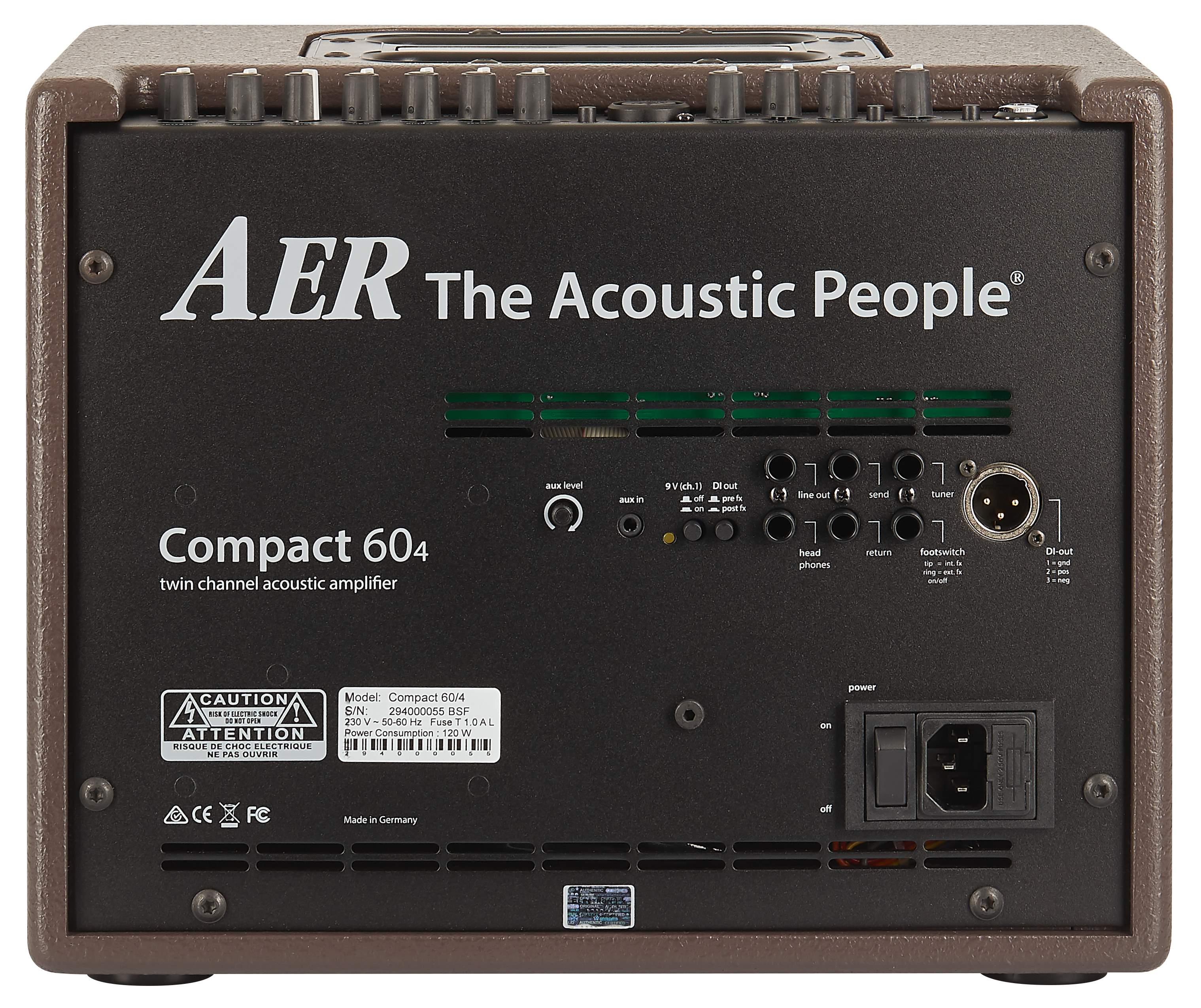 AER Compact 60 IV Brown Spatter Finish
