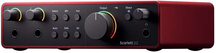 FOCUSRITE Scarlett 2i2 4th Gen