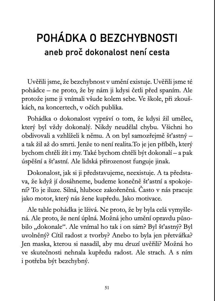 Cyril Kubiš: Když pódium chutná po strachu