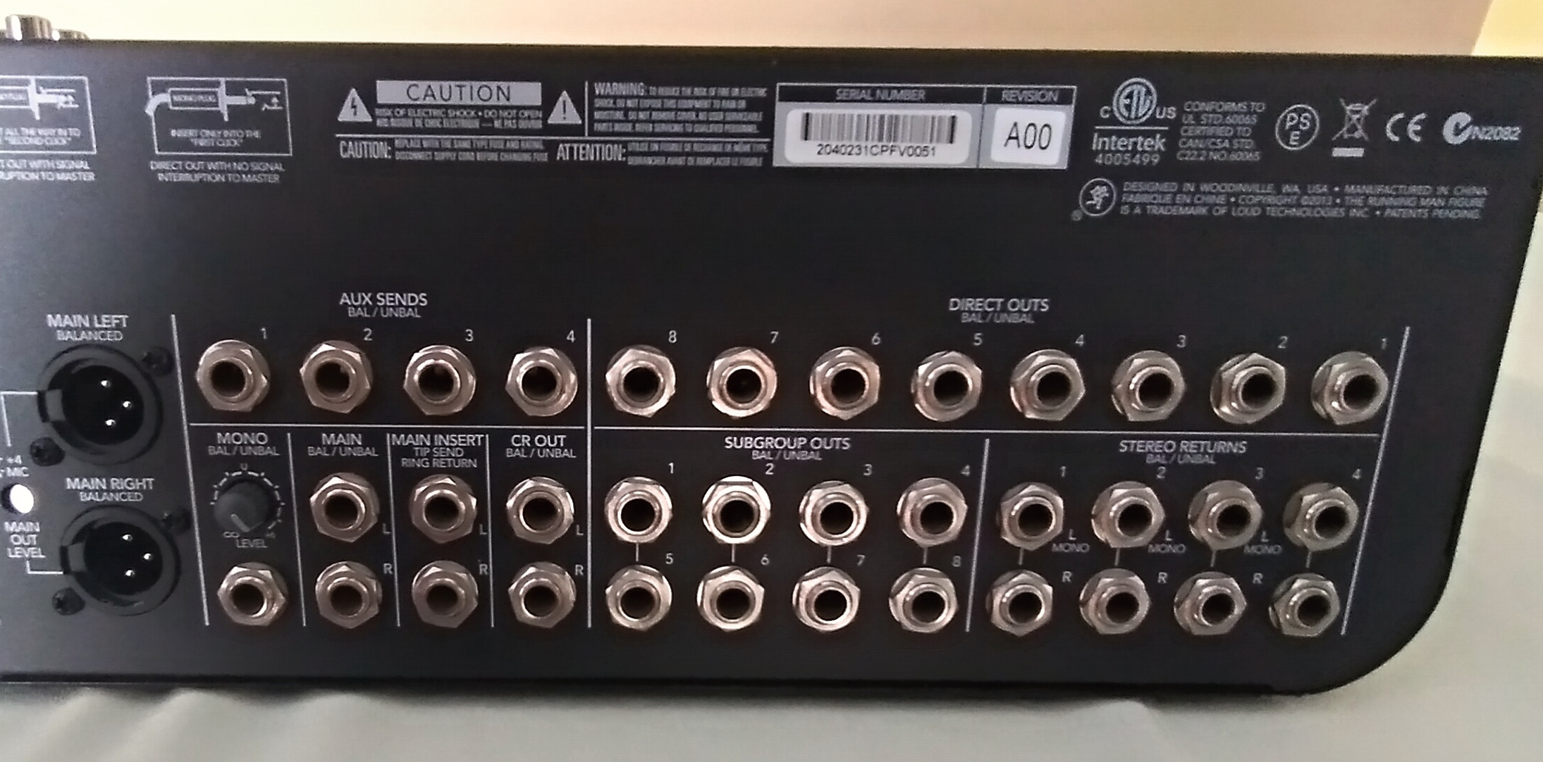 Mackie 1642 VLZ4