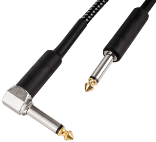 CASCHA Guitar Cable 6 m Angled