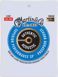 MARTIN MA540 Authentic SP 92/8 Phosphor Bronze Light