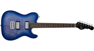 G&L Tribute ASAT Deluxe Carved Top Bright Blueburst, RW