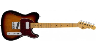 G&L Tribute ASAT Classic Bluesboy Semi-Hollow 3-Tone Sunburst, RW