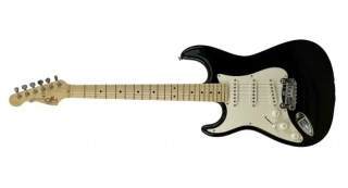 G&L USA Fullerton Deluxe Legacy Lefty - Jet Black