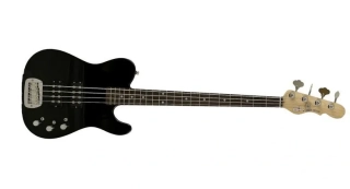 G&L USA Fullerton Deluxe ASAT Bass - Jet Black
