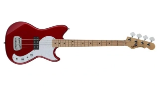 G&L Tribute Fallout Bass Candy Apple Red, MP