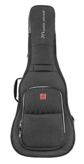 MUSIC AREA TANG30 Double Acoustic + Electric Guitar Case