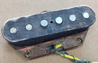 Dronski pickup MD Tele 51´Alnico-II Pro dual bridge