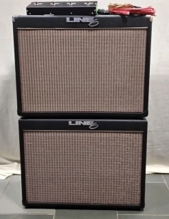 Line 6 Flextone II 1x12 + kabinet Flextone 5 + 4 kanálový footswitch