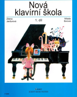 Janžurová, Zdena; Borová, Milada -  Nová klavírní škola 1. díl