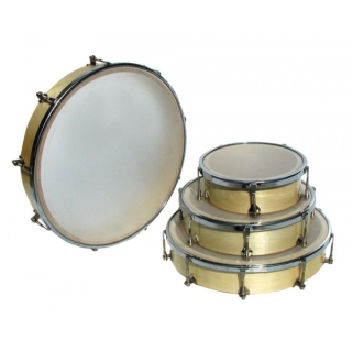 GOLDON 35350 - laditelná tamburína bez chřestítek - 25cm 