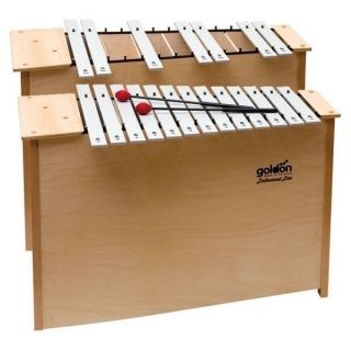 GOLDON 10129 - Basový metalofon chromatický