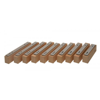 GOLDON 10517 - set 10-ti metalofonových kamenů - altových